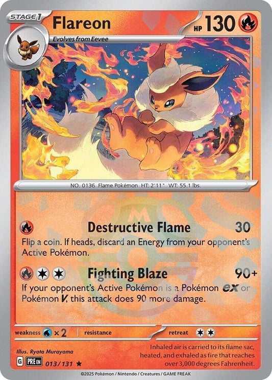Flareon (Master Ball Pattern) - SV: Prismatic Evolutions