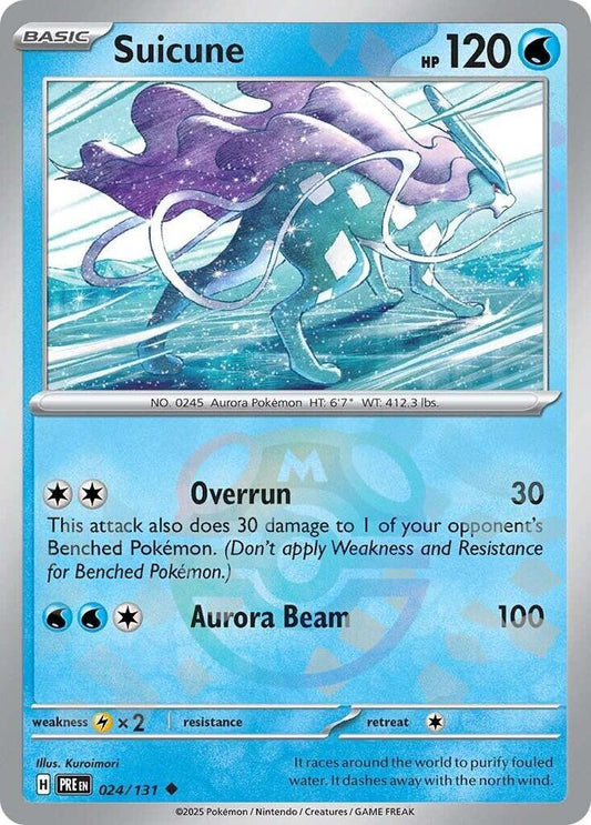 Suicune (Master Ball Pattern) - SV: Prismatic Evolutions