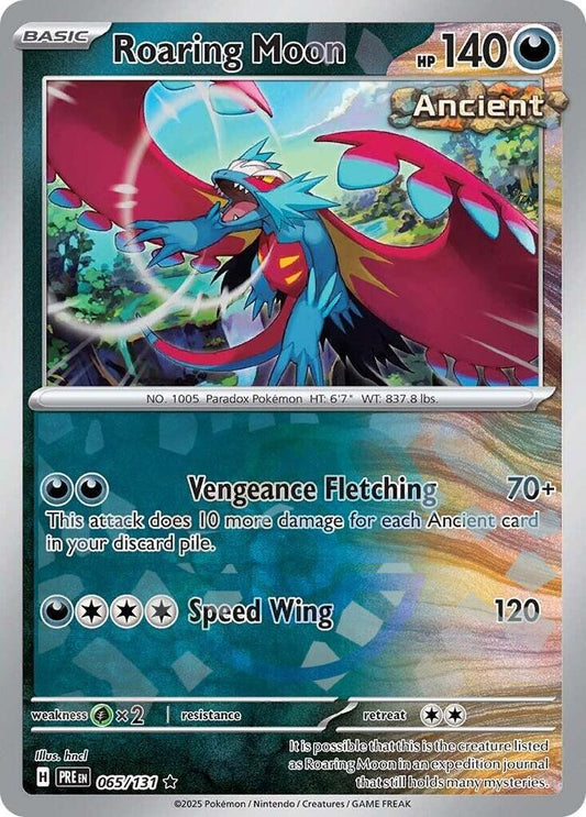 Roaring Moon (Master Ball Pattern) - SV: Prismatic Evolutions