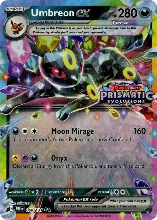 Umbreon ex - 060/131 (Prismatic Evolutions Stamp) - Miscellaneous Cards & Products