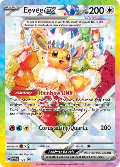 Eevee ex - 174 - SV: Scarlet & Violet Promo Cards