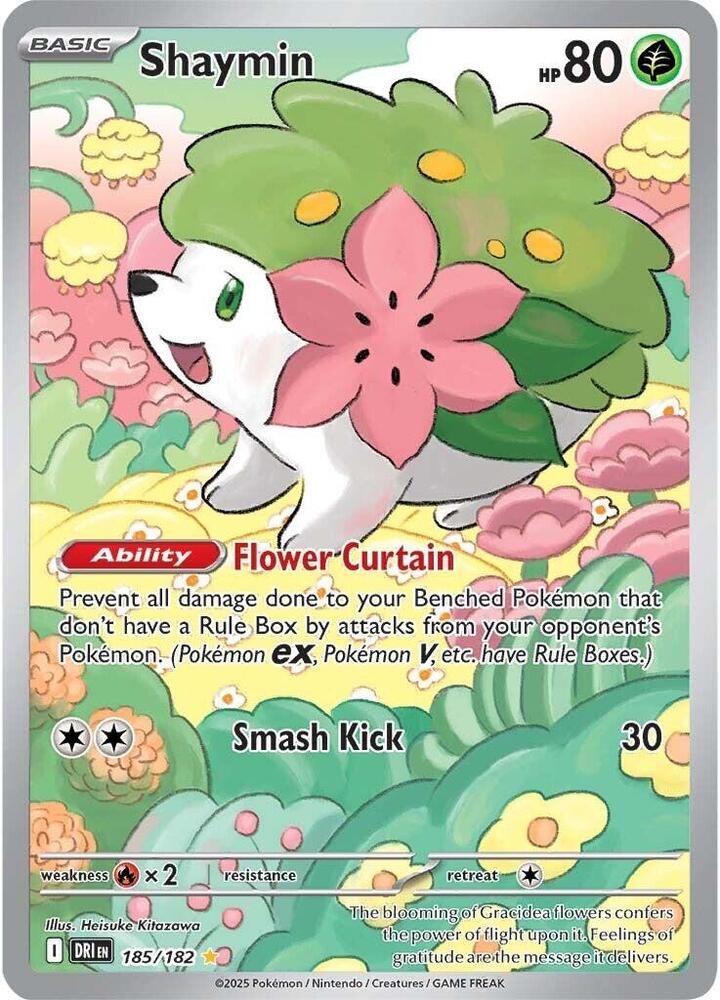 Shaymin - 185/182 - SV10: Destined Rivals