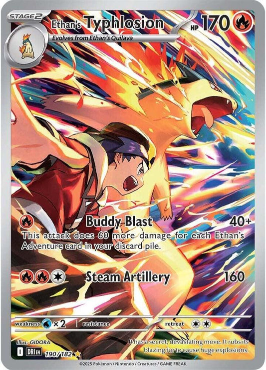 Ethan's Typhlosion - 190/182 - SV10: Destined Rivals