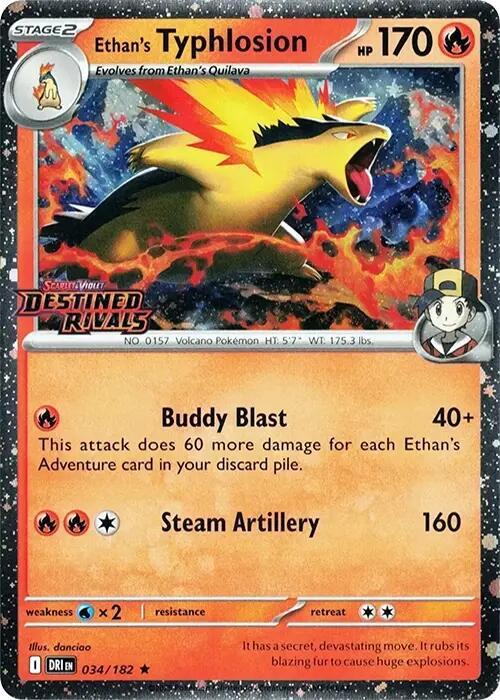 Ethan's Typhlosion (Prerelease) - Miscellaneous Cards & Products