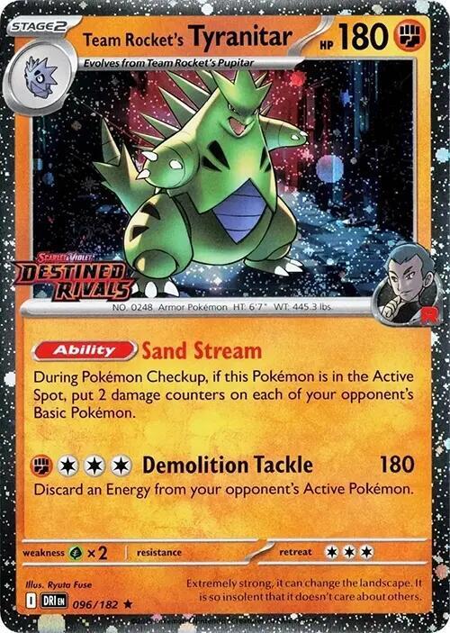 Team Rocket's Tyranitar (Prerelease) - Miscellaneous Cards & Products