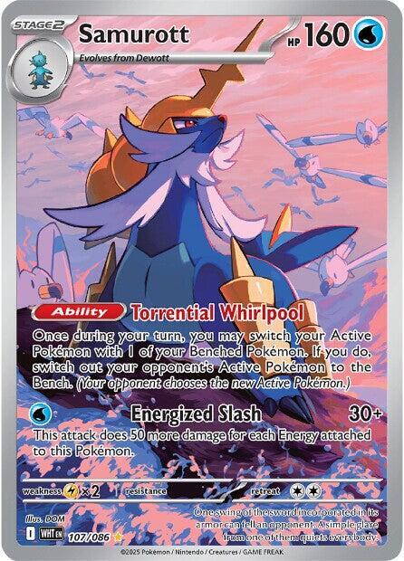 Samurott - 107/086 - SV: White Flare