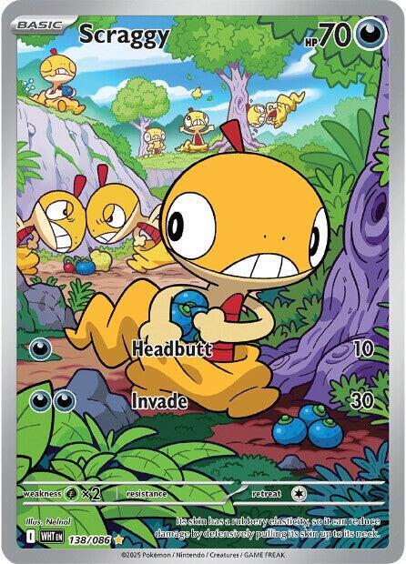 Scraggy - 138/086 - SV: White Flare