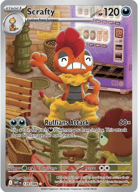 Scrafty - 139/086 - SV: White Flare