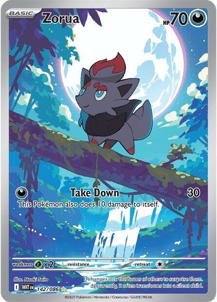 Zorua - 142/086 - SV: White Flare