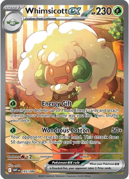 Whimsicott ex - 165/086 - SV: White Flare