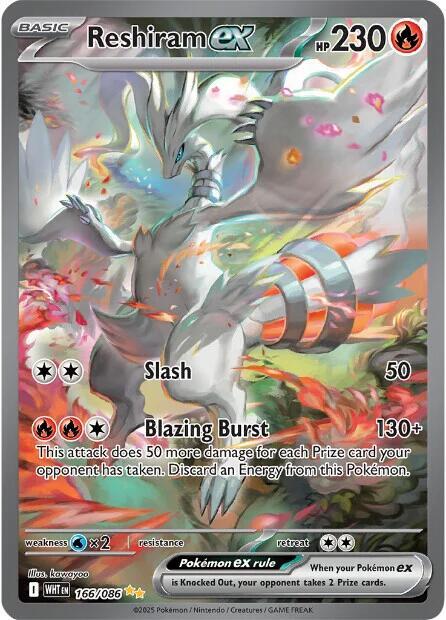 Reshiram ex - 166/086 - SV: White Flare