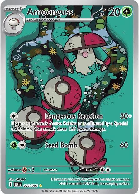 Amoonguss - 096/086 - SV: Black Bolt
