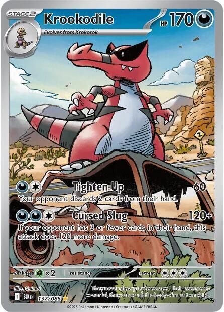 Krookodile - 137/086 - SV: Black Bolt