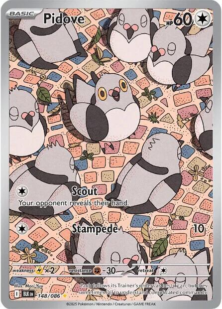 Pidove - 148/086 - SV: Black Bolt
