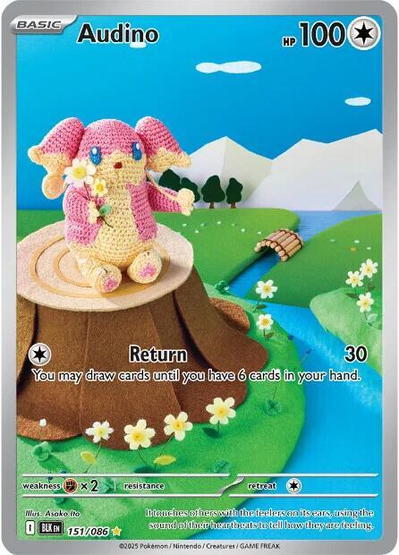 Audino - 151/086 - SV: Black Bolt