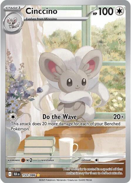 Cinccino - 153/086 - SV: Black Bolt