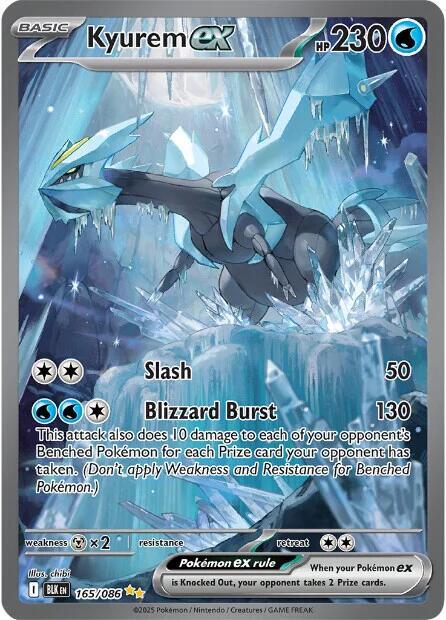 Kyurem ex - 165/086 - SV: Black Bolt