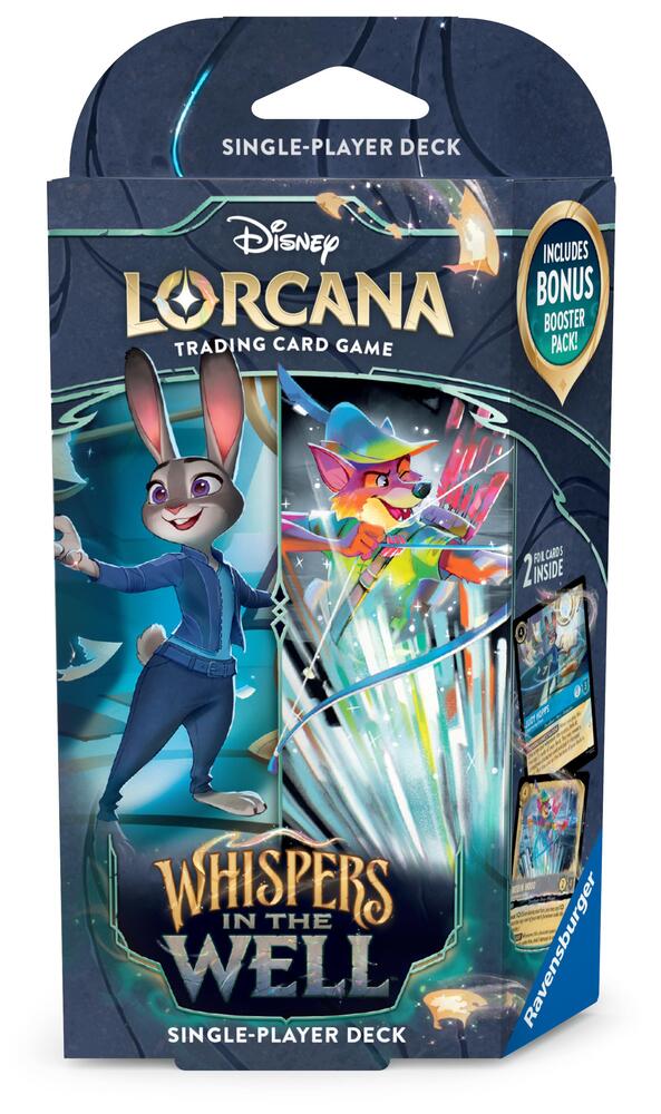 Disney Lorcana: Whispers in the Well Starter Deck (Sapphire & Steel) - Whispers in the Well