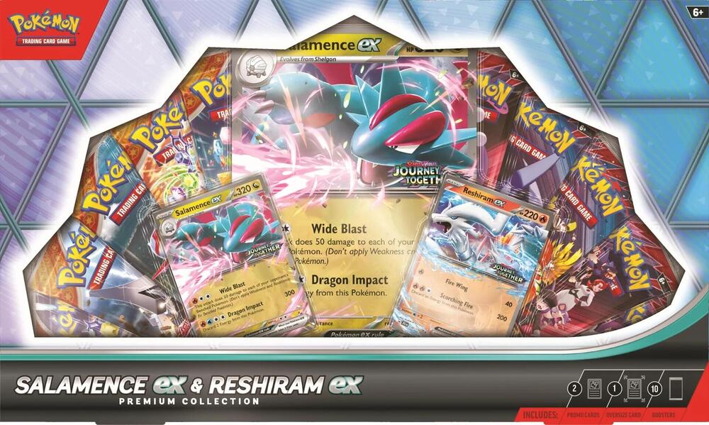 Salamence ex & Reshiram ex Premium Collection - Miscellaneous Cards & Products