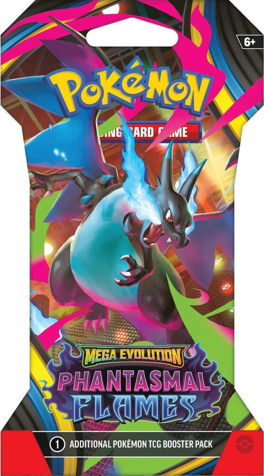 Phantasmal Flames Sleeved Booster Pack - ME02: Phantasmal Flames