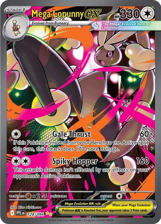 Mega Lopunny ex - 128/094 - ME02: Phantasmal Flames