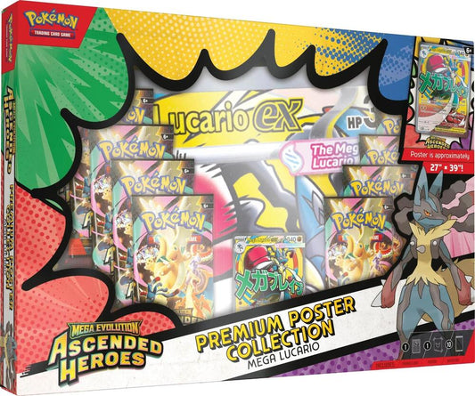 Premium Poster Collection: Mega Lucario - ME: Ascended Heroes