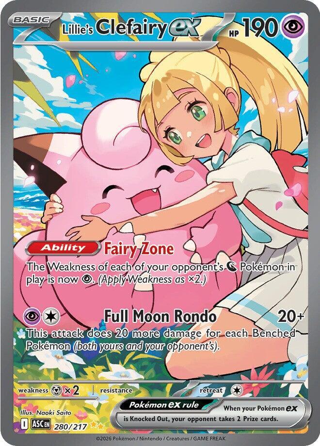Lillie's Clefairy ex - 280/217 - ME: Ascended Heroes