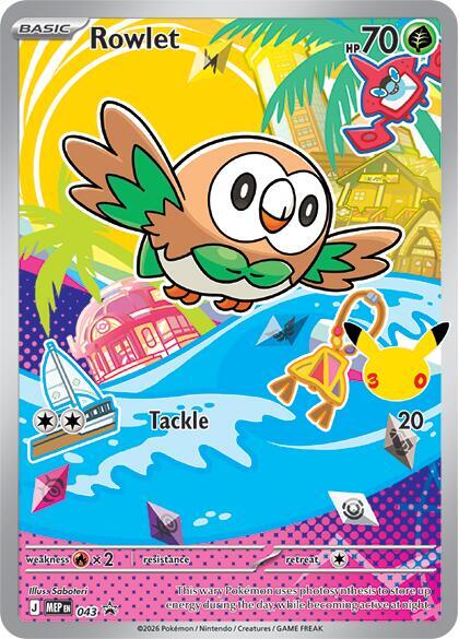 Rowlet - 043 - ME: Mega Evolution Promo