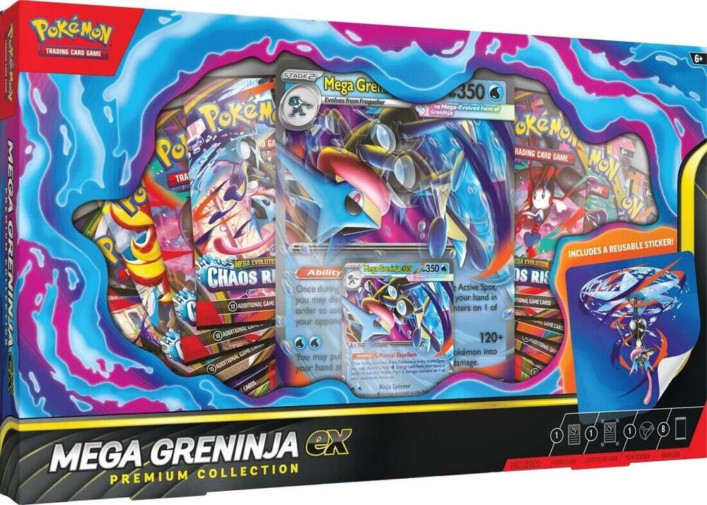 Mega Greninja ex Premium Collection - Miscellaneous Cards & Products