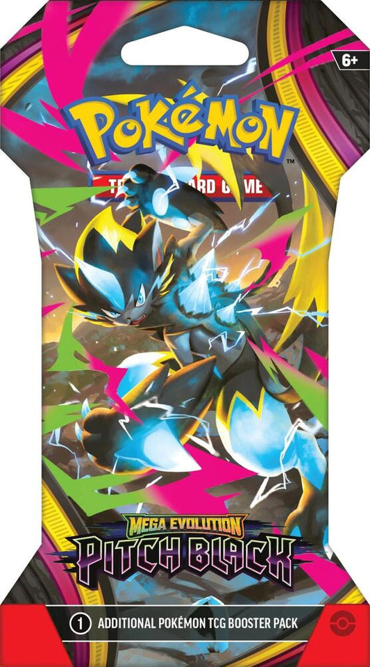 Pitch Black Sleeved Booster Pack - ME05: Pitch Black