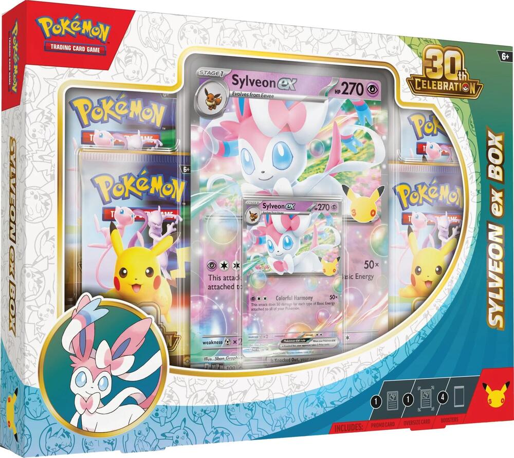 30th Celebration Sylveon ex Box - ME: 30th Celebration