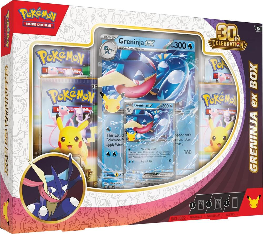 30th Celebration Greninja ex Box - ME: 30th Celebration