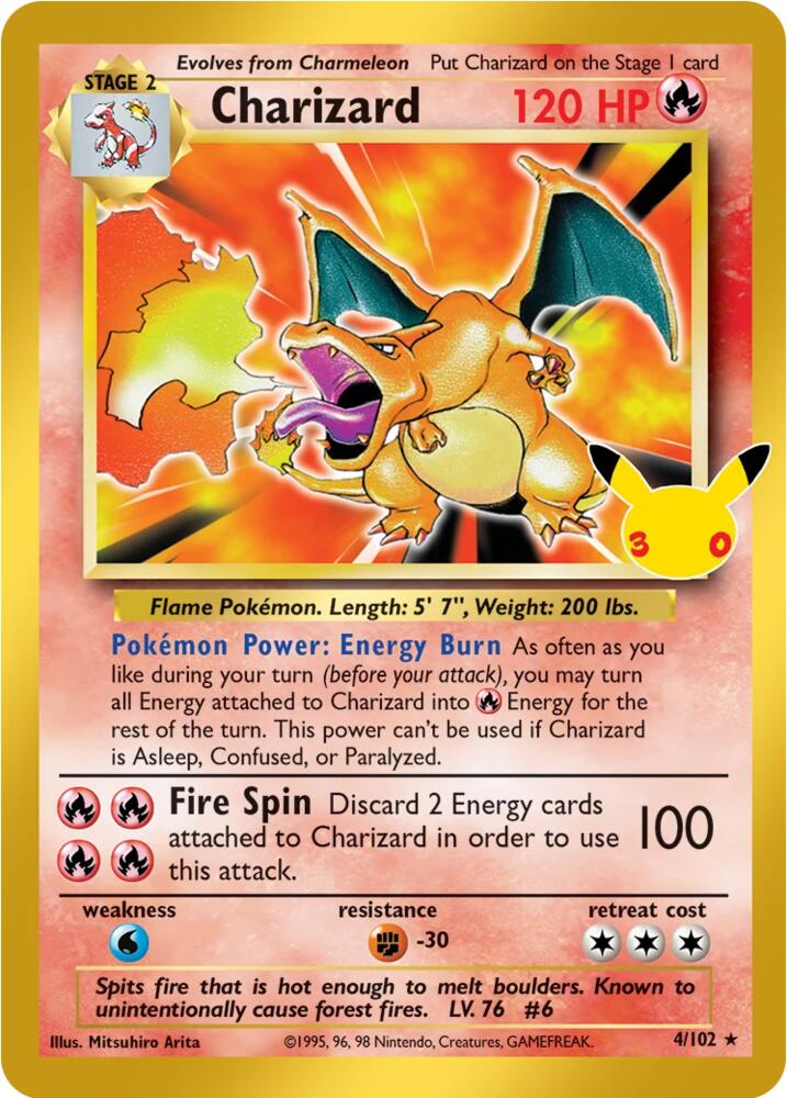 Charizard - ME: 30th Celebration Classic Collection