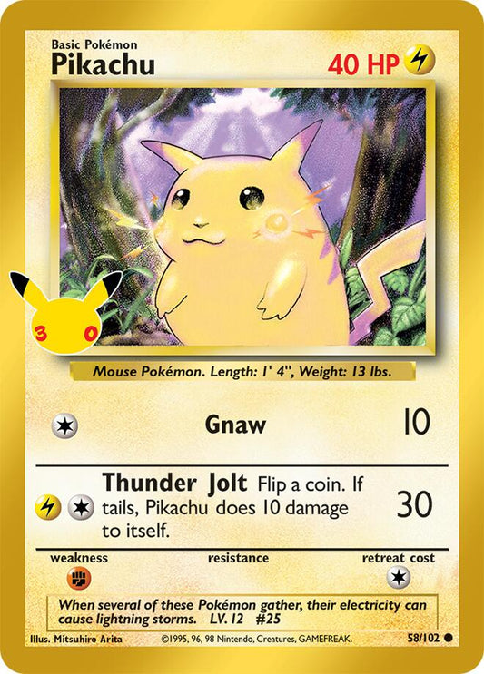 Pikachu - ME: 30th Celebration Classic Collection