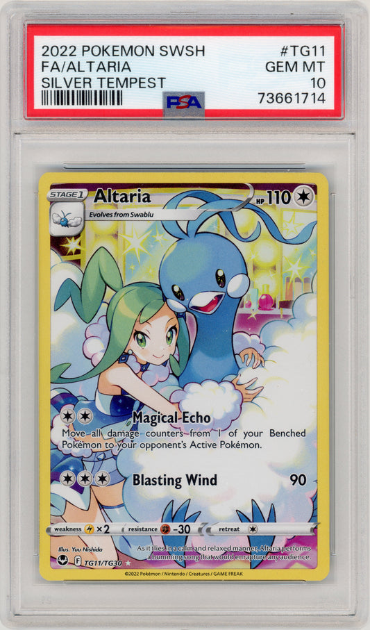 2022 Altaria TG11 Silver Tempest PSA 10 73661714