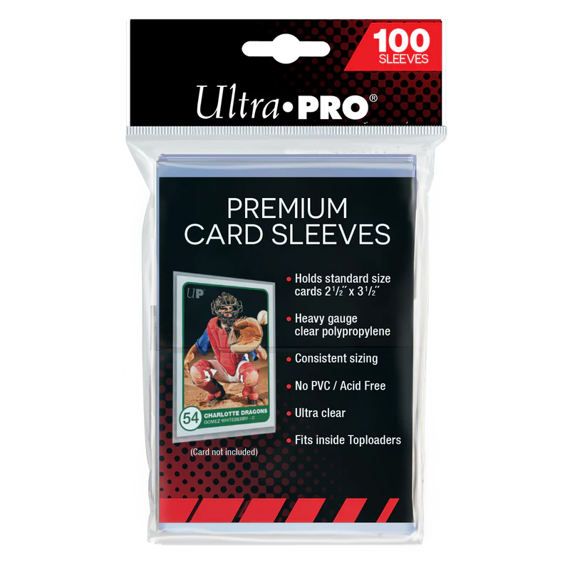 Ultra Pro 2.5" x 3.5" Premium Card Sleeves (100ct)