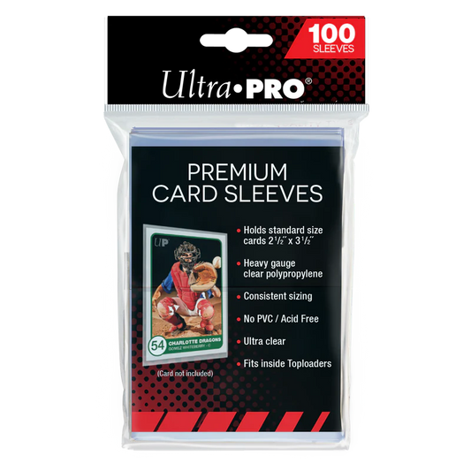 Ultra Pro 2.5" x 3.5" Premium Card Sleeves (100ct)