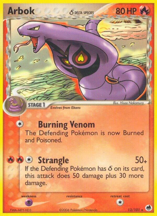 Arbok (Delta Species) - EX Dragon Frontiers