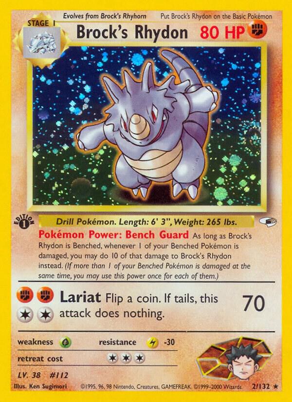 Brock's Rhydon - Gym Heroes