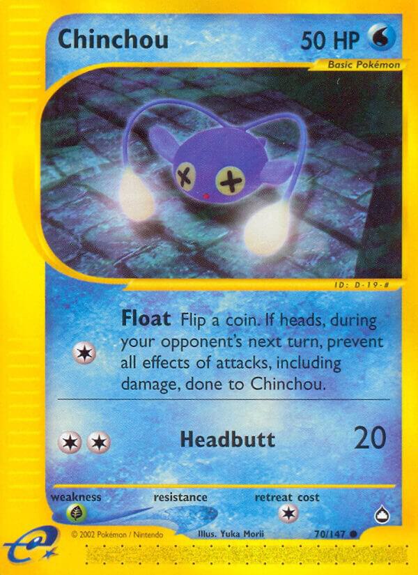 Chinchou (70) - Aquapolis