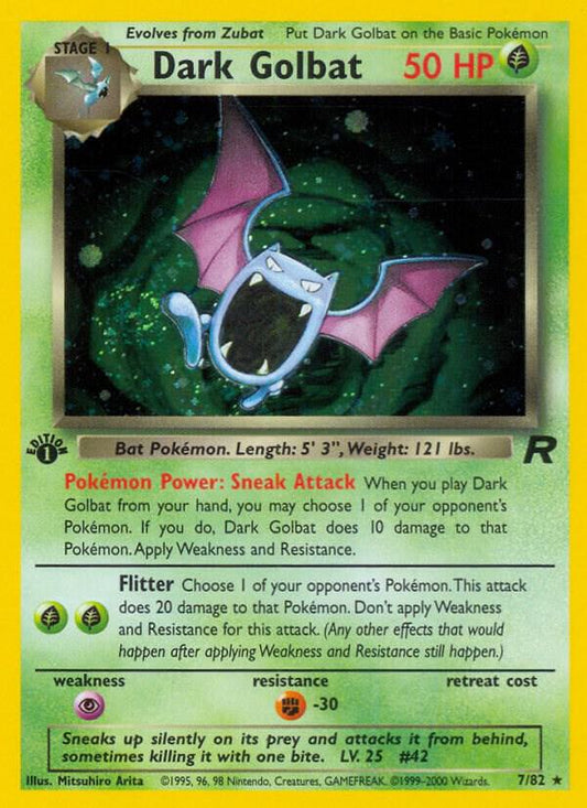 Dark Golbat (7) - Team Rocket