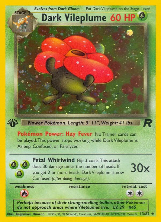 Dark Vileplume (13) - Team Rocket