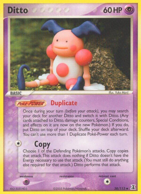 Ditto - 038/113 (Mr. Mime) - Delta Species