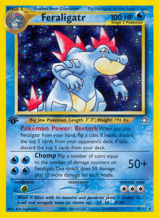 Feraligatr (4) - Neo Genesis