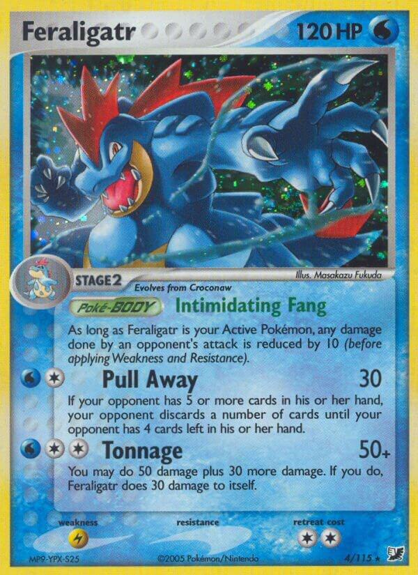 Feraligatr - EX Unseen Forces
