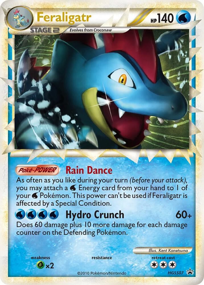 Feraligatr (Prime) - HGSS07 - HGSS Promos