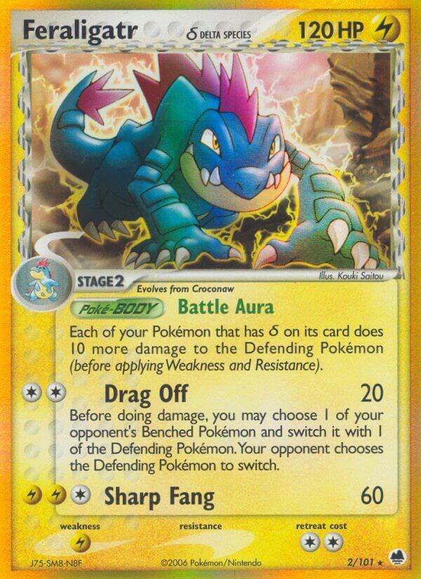Feraligatr (Delta Species) - EX Dragon Frontiers