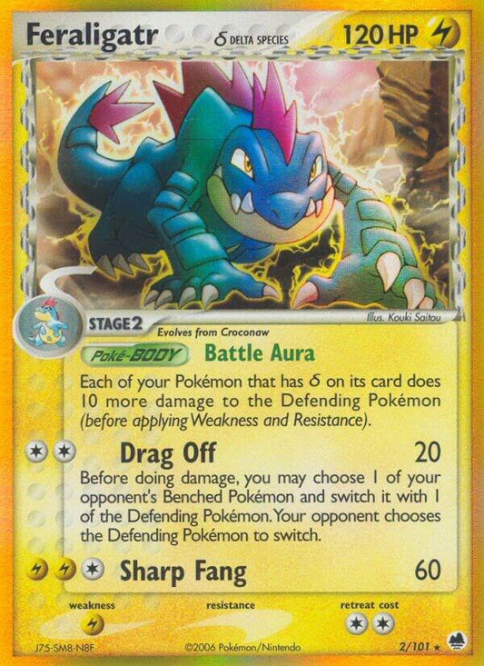 Feraligatr (Delta Species) - EX Dragon Frontiers
