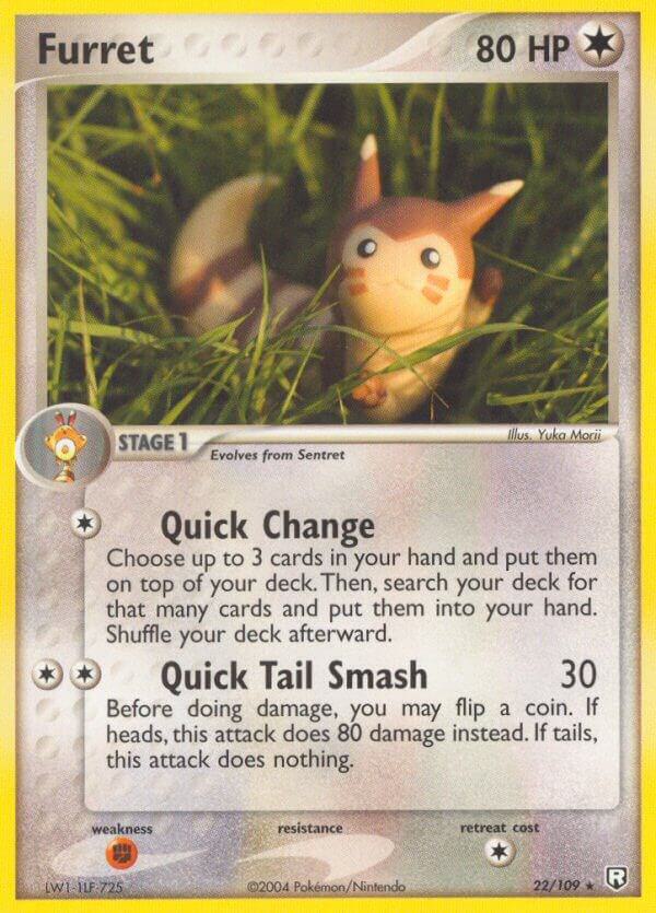 Furret - EX Team Rocket Returns