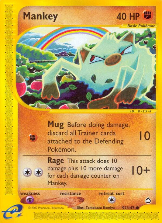 Mankey - Aquapolis